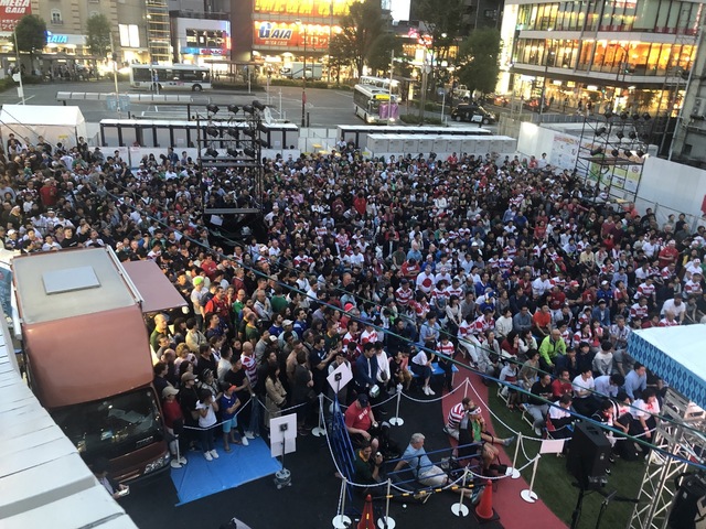 ラグビーワールドカップの記憶。その２　日本が「世界の社交場」となった。